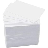 Paquet de 100 cartes PVC vierges de qualit¿¿ sup¿¿rieure,qualit¿¿ graphique CR80 30Mil