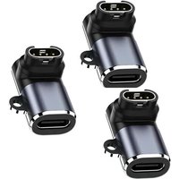 Letnerny-Lot De 3 Câbles De Charge Verticaux Usb C Vers Gar-Min Watch Pour Garmin Fenix 7 5 S6 X6spro Series Compatible Avec Différents Modèles