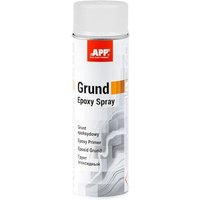 Apprêt - Epoxy - Antirouille - Alu, métal et acier - Gris clair - APP Grund Spray - 500ml