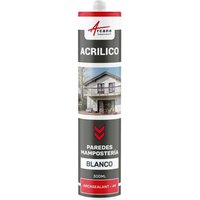 Joint acrylique,mastic d'étanchéité,mur et porte-300 ml x 1 Blanc-