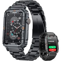 Montre Connectée Homme Sport Smartwatch: 1.57" Écran Tactile Avec Appel Bluetooth Rythme Cardiaque Fréquence Cardiaque Sommeil Podomètre 100 Sport