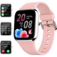Montre Connectée Homme Femme, Répondre/Passer Des Appels, 1.85"" Hd Smartwatch Avec 110+ Modes Sportifs/Podometre/Sommeil/Cardiofrequencemetre,
