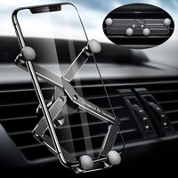 Car Phone Holder Air Vent Phone Holder Compatible With Iphone 11 12 13 Pro Max, Galaxy S22 S21 S20, Huawei Xiaomi