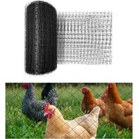 Letnerny-Filet De Jardin, 2,1 M X 15 M, Filet Anti-O Aux Avec 40 Attaches De Câble En Maille De 15 X 15 Mm, Réutilisable Pour Légumes, Fruits,