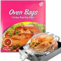 Lot De 10 Grands Sacs À Rôtir Pour La Dinde-Saveur Parfaite-Pour La Dinde,Le Canard,Le Poulet Et D'autres Viandes-55 X 60 Cm