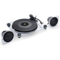Tourne-disque Vinyle 33/45 avec enceintes sans fil BigBen TD115CSPS, Bluetooth, Encodage du vinyle sur votre PC via un câble USB