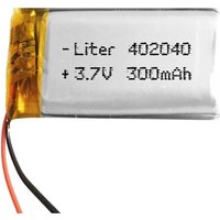 Batterie 402040 Lipo 3,7 V 300 Mah 1,11 Wh 1s 5c Liter Energy Battery Pour Électronique Rechargeable Téléphone Portable Vidéo Montre Gps-Non