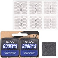 LETNERNY-Gooeys Lot De Patchs Autocollants Sans Colle Pour Réparation De Crevaison De Vélo