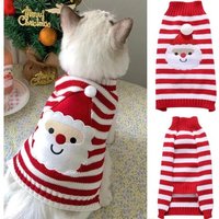 Pull Pour Chien (Père Noël, Rouge - M), Costumes De Noël Pour Chiens Et Chats, Costumes De Noël Pour Chiens Et Chats, Costumes De Noël Pour Chiots Et
