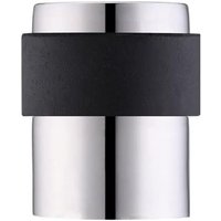 LETNERNY-1 Butée De Porte 41 Mm En Acier Inoxydable Poli Pour Montage Au Sol, Fixations Incluses Avec Parechocs Pour Réduire Le Bruit Et Le Bruit, En