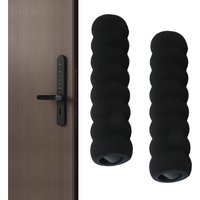 RUON-Lot De 2 Butoirs De Poignée De Porte-Protection De Poignée De Porte-Butoir De Porte-Protection Murale-Protection De Poignée De Porte-Antistatique