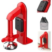 LETNERNY-Butée De Porte D'Hôtel Portable Pour Sécurité De Voyage 80 Db Alarme Et Alliage Robuste, Butée De Porte Sans Perçage, Verrouillage De