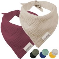 Bandanas For Dogs ¿ Set Of 2 Bandanas For Dogs ¿ Stylish Bandanas For Small And Large Dogs ¿ Dog Accessories ¿ Dog Scarf ¿ Dog Bandana ¿ Beige/Red