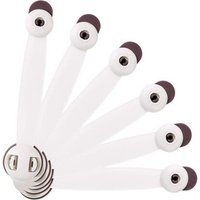 Lot de 6 loquets de sécurité pour bébé - Verrous de placard et de tiroir à l'épreuve des enfants, installation facile, non toxique, marron,
