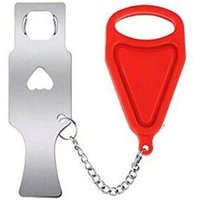 Serrure de porte de voyage portable - Installation rapide pour la maison et les hôtels