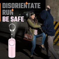 Porte-clés d'alarme personnelle WETEN 130 dB - Dispositif compact d'autodéfense et d'alerte d'urgence pour la sécurité