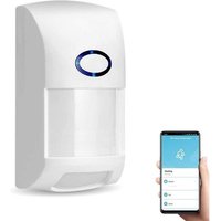 Alarme avec détecteur de mouvement Wi-Fi : sécurité domestique intelligente avec alertes en temps réel, détection des animaux et contrôle facile via