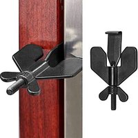 Voyagez en toute sécurité : serrure de porte antivol portable et butée de porte à l'épreuve des enfants pour les hôtels, les maisons et les familles
