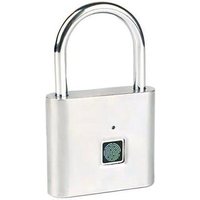 Mini cadenas intelligent à empreinte digitale ¿ Serrure étanche sans clé avec capacité de 10 doigts, rechargeable par USB, design compact pour une