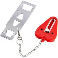 Serrure de porte portable TravelSafe : sécurité ultime pour la maison, les hôtels et les dortoirs
