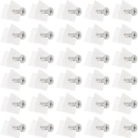 Kit de réparation de cales de tiroir en métal durable, 100 pièces ¿ Stabilisateurs de meubles pour renforcer les joints et améliorer la stabilité
