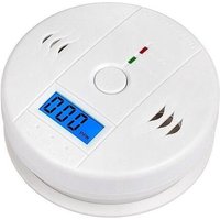 Détecteur de monoxyde de carbone avancé avec écran LCD, alarme haute sensibilité, installation conviviale et conception écologique