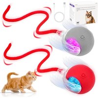 Letnerny-Lot De 2 Balles Interactives Pour Chat