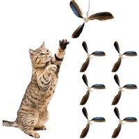 Letnerny-Lot De 6 Recharges De Plumes Interactives Pour Chat
