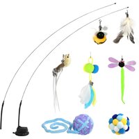 Letnerny-Lot De 10 Jouets Interactifs Pour Chat
