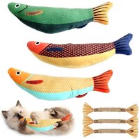 Letnerny-6 Pièce Jouet Chat, Jouet Pour Chat, Jouets Pour Chats, Résistant Aux Rayures Et Aux Morsures, Soulage Les Émotions Des Animaux De