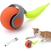 Letnerny-Speedy Tail 2.0, Katzenspielzeug, 2025 Neu Magic Ball Hund, Jouet Pour Chat À Mouvement Automatique, Rechargeable Par Usb, Jouet Intelligent