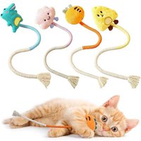 Letnerny-Lot De 4 Jouets Interactifs Pour Chat
