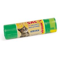 Sac Pour Animaux De Compagnie-Sacs Résistants Et Anti-Gouttes Idéaux Pour Les Bacs À Litière Pour Chats Avec 4 Poignées Amovibles Pratiques,84 X 35