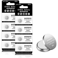 CR1632 Pile Bouton Batterie au Lithium 3V CR-1632 8 Piles¿5 Ans Garantie¿ (1632-8p)