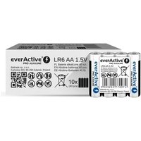 Lot de 40 Piles AA alcalines Pro LR6 R6 1,5 V, Haute Performance, durée de Vie de 10 Ans