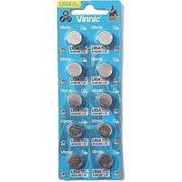AG10 L1131 189 V10GA RW89 D189 Pack de 10 Piles Alcaline pour Montres, calculatrices, Jouets, Lasers, horloges, thermomètres et Autres Articles