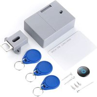 LETNERNY-Ferme-Porte Batterie Capteur De Carte Ic Tiroir D'Armoire Intelligent Smartlock Diy Serrure Numérique Cachée Invisible Sans Trou Perforé
