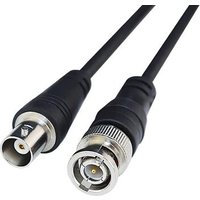 LETNERNY-Rallonge Bnc Rg 59 Bnc Mâle Vers Bnc Femelle Impédance De 75 Ohms Convient Pour La Transmission De Signaux Vidéo, Cctv Et Audio Haute