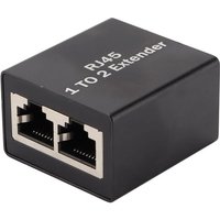 LETNERNY-Répartiteur Ethernet, Adaptateur De Connecteur Réseau Rj45, Répartiteur 2 Voies Pour Wifi Faible, 2 Appareils En Ligne (Séparateur De