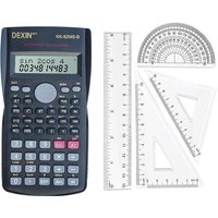 LETNERNY-Calculatrice Scientifique Multifonction À Écran Lcd Numérique À 2 Lignes, Calculatrice Professionnelle D'Ingénierie, Convient Pour Les