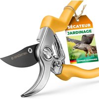 LETNERNY-Sécateur De Jardin Lame Franche Cisaille Haies Fleurs Jardinage Coupe Branches Bypass Ergonomique Outil De Jardinage Professionnel