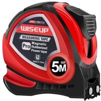 LETNERNY-Metre Ruban Magnétique, Auto Lock Metre 5M,Facile À Lire Mètre Ruban, Ergonomique Boitier, Métriques Et Angla s Mètre