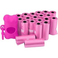Letnerny-20 Petits Sacs À Déjections Canines Avec Distributeur Sacs En Plastique Pour Chien, Sacs À Ordures Ménagères Avec Support De Distributeur De