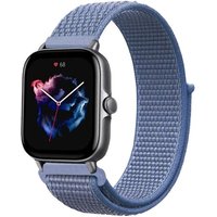 20mm Strap For Amazfit Gtr Mini/Gts 4/Gts 3/Gts 4 Mini/Gts 2 Mini/Gts 2e/Gts 2/Gts/Gtr 42mm, Breathable Nylon Adjustable Strap For Amazfit Bip 3