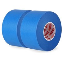 2 Rouleaux Ruban de Masquage,48mm x 50m Ruban de Peintre Bleu Résistant à la Chaleur pour Travaux de Peinture,Rénovation,Séparation des Couleurs