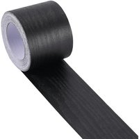 Ruban Adhésif en Grain de Bois 10mX50mm Ruban de Réparation Réaliste en Grain de Bois Noir Autocollant Imperméable Bande de Chant en Placage pour