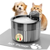 Fontaine Pour Chat Sans Fil, Fontaine Pour Animaux De Compagnie De 3 Litres, Capteur De Mouvement Et 3 Modes, Distributeur D'eau Pour Animaux De