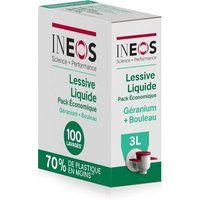 Pack Eco De Lessive Liquide Concentrée, Un Nettoyage Imbattable Grâce Au Pouvoir Des Plantes, Adaptée Aux Peaux Sensibles, Efficace Dès 20°C, Parfum