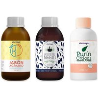 Pack Protection Savon Potassique,Huile De Neem Et Purin Ortie Pour Plantes 3x250 Ml 100% Naturel Contre Tous Types De Ravageur Bio