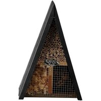 Hôtel À Insectes En Bois En Forme De Wigwam - Marron - H 27,2 Cm